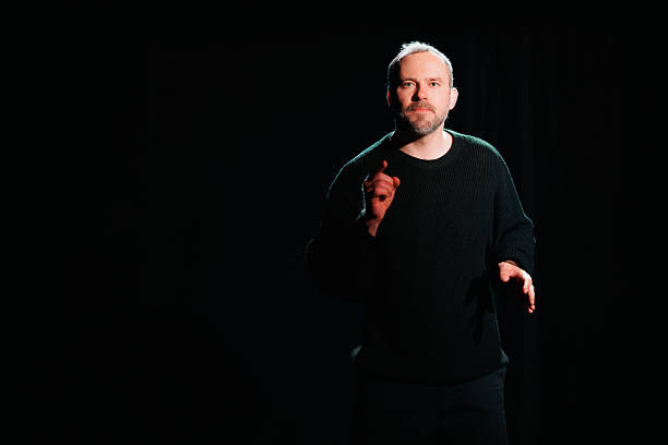 Portrait, Black Background, color, contrast.
