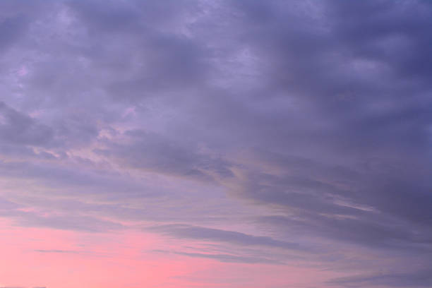 istock Twilight Sky with Pink and Purple Clouds sky background 2247413506