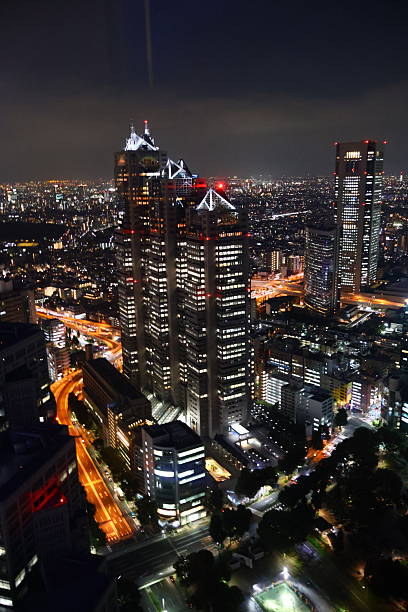 istock Tokyo City at night from above 2247424831