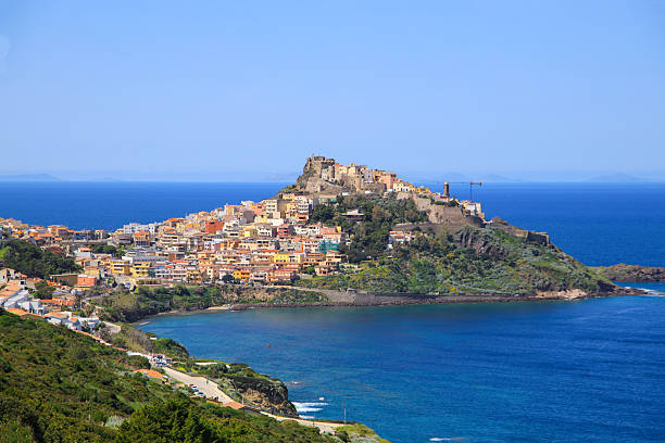 istock Castelsardo, beautiful view at Castello dei Doria (Castle of Doria), in spring, Sardinia - Italy 2247428993