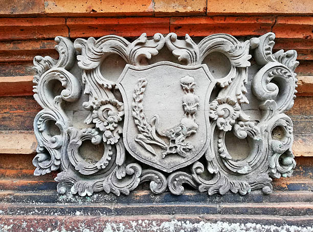 istock Traditional Balinese temple reliefs, in old condition 2247430151