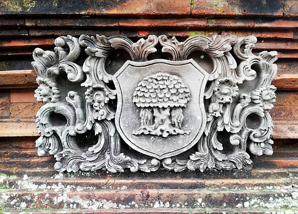 istock Traditional Balinese temple reliefs, in old condition 2247430191