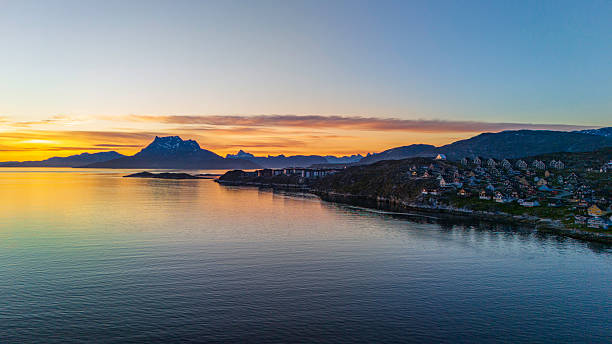 istock Sunset Over Nuuk from Above 2247434126