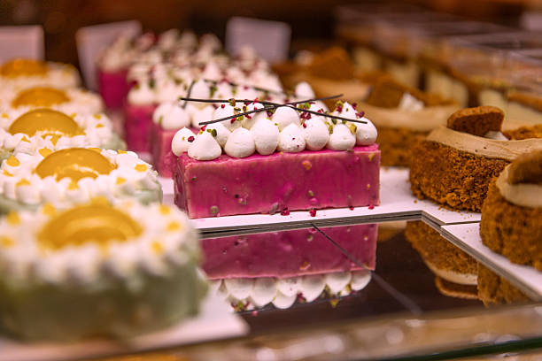 variation of fresh desserts