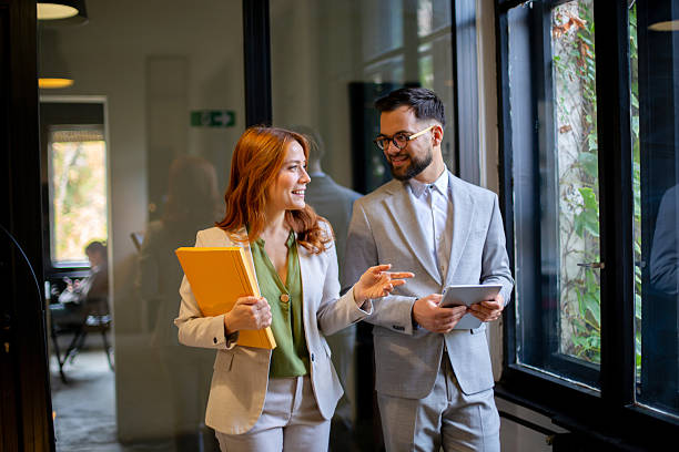 istock Business colleagues discussing project ideas in the office 2247435440