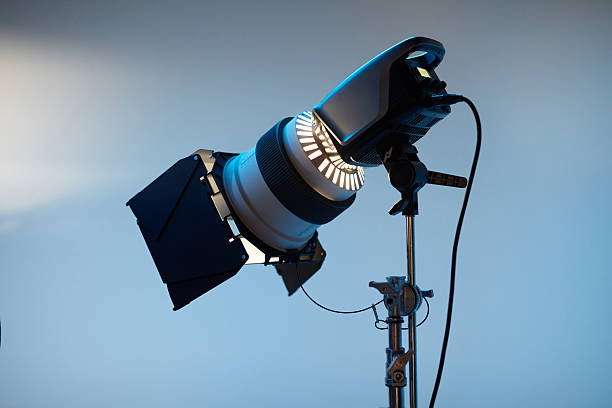 istock Modern LED studio lights and set for commercial video and photography use. 2247435746