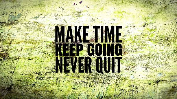 istock Words or quotes of inspiration and motivation to succeed Make time, keep going, never quit. 2247445030
