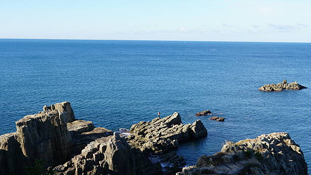 istock Tojinbo Cliffs – Dramatic Basalt Coastline of Fukui, Japan 2247448203
