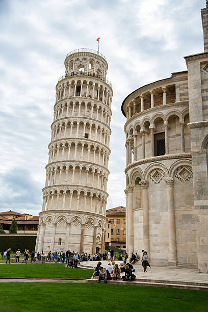 Leaning Tower of Pisa. Historic architecture. Pisa, Italy.