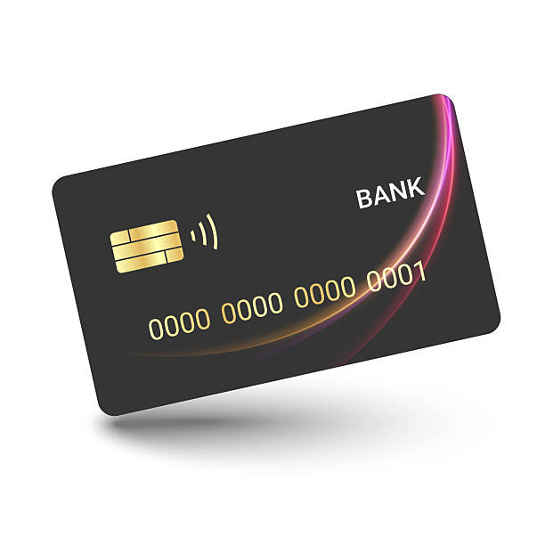 istock Credit card isolated on white background Credit and debit card 2247459204