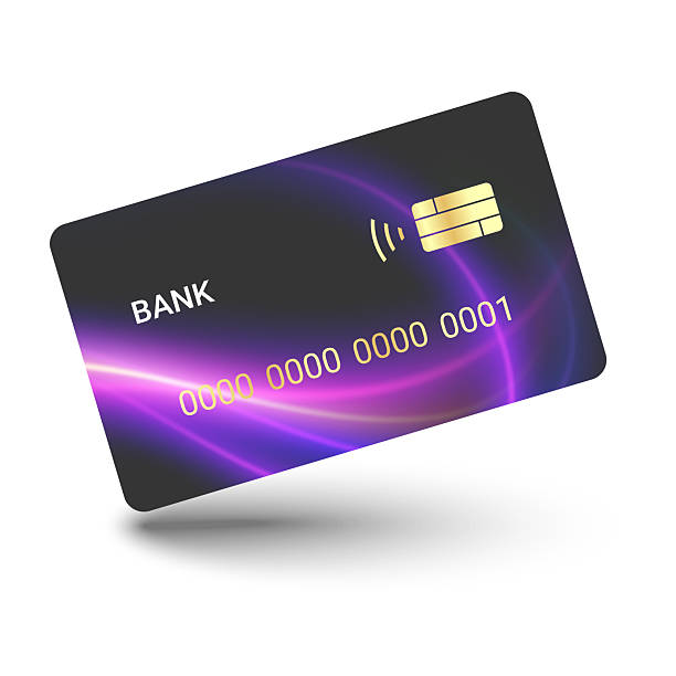 istock Credit card isolated on white background Credit and debit card 2247459246
