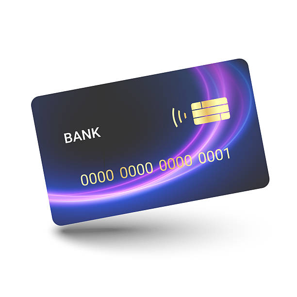 istock Credit card isolated on white background Credit and debit card 2247459343