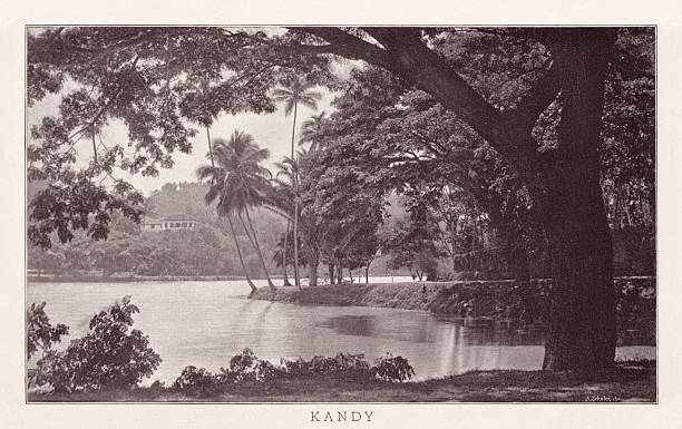 istock Historical view of Kandy, Sri Lanka, halftone print, published in 1898 2247465552