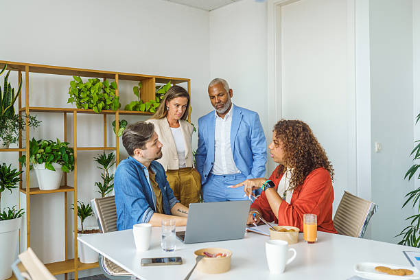 istock Diverse Business Executives Engaging in Collaborative Planning in Modern Office 2247465845