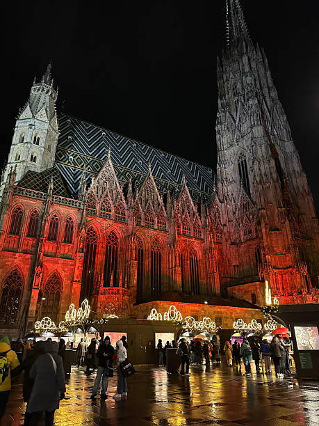 istock Christmas market in Vienna. Stephansplatz. Wien. Austria. 2247467262