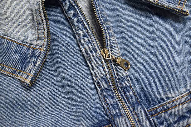 istock Close-up of jeans with zipper 2247477290
