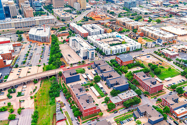 istock Bricktown Neighborhood Aerial 2247487166