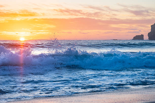 istock Sunset over the ocean - Portugal 2247487703
