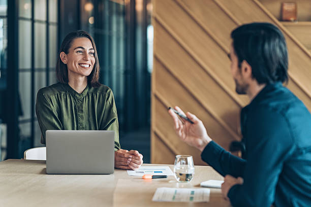 istock Two business person talking 2247489181