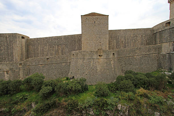 Views of streets, squares and vicinities of old town of Dubrovnik, Dalmatia, Croatia.
