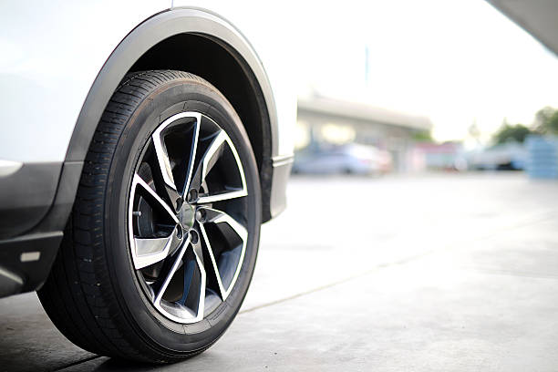 istock Inflating your tires helps save fuel. 2247540157
