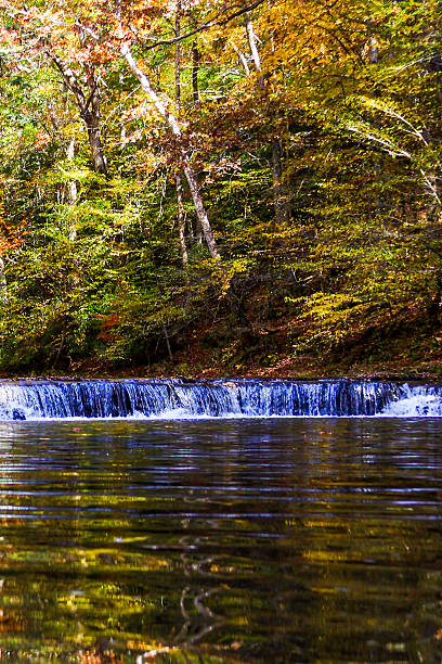 istock Davey Crockett Falls in Autumn 2247541562