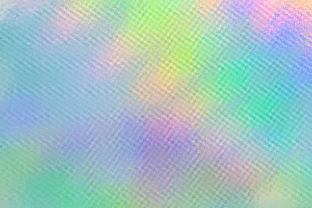 istock Holographic rainbow foil iridescent texture abstract hologram background 2247543075