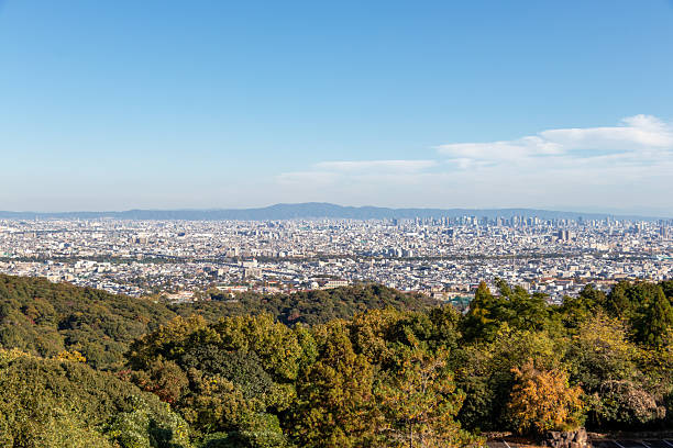 istock View from Mt. Kabutoyama in Nishinomiya, Japan 2247564657