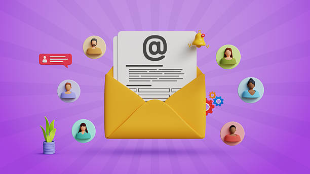 istock Email Marketing Strategy, Higher Conversions, Strong Engagement and Leads, Automated Campaign Success, Boost Sales, Newsletter Subscription. Email and Users Icons for Digital Marketing.3D Illustration 2247574295