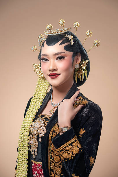 istock Elegant Javanese Bride in Traditional Cultural Attire 2247575560