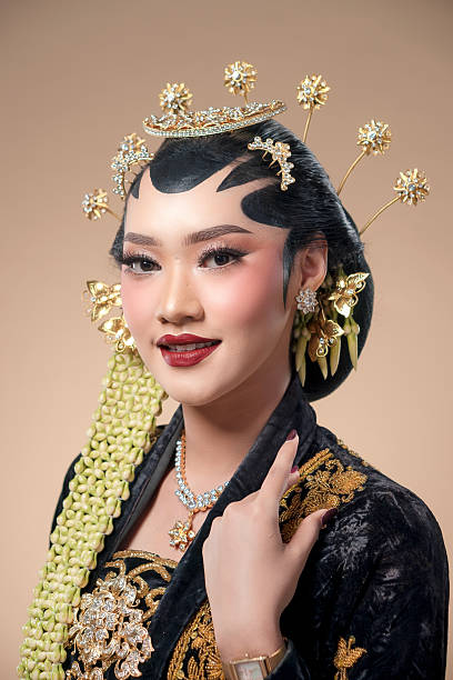 istock Elegant Javanese Bride with Refined Cultural Details 2247575572