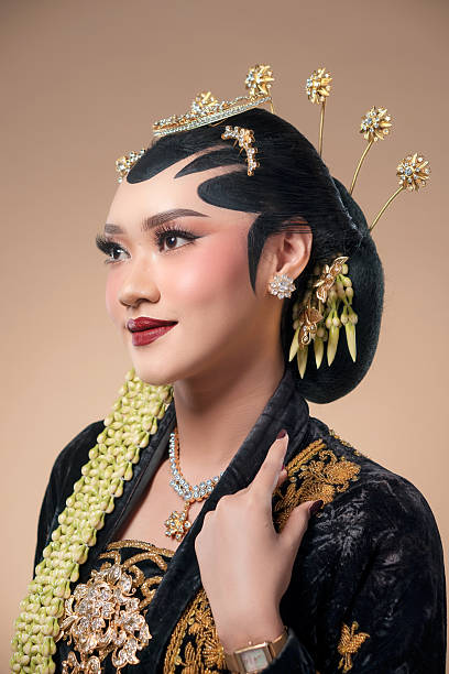 istock Graceful Javanese Bride with Classic Cultural Details 2247575574