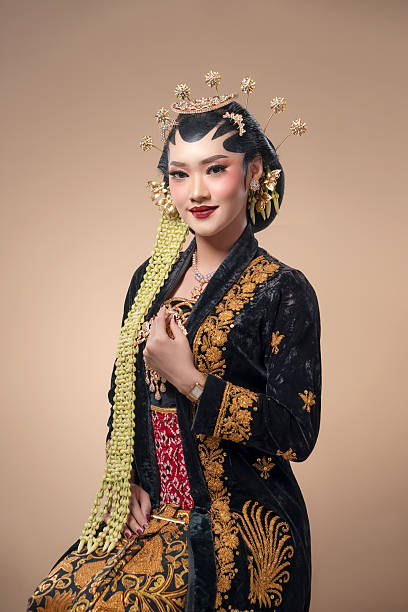 istock Elegant Javanese Bride in Traditional Wedding Attire 2247575577