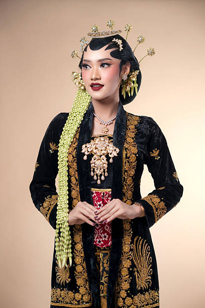 istock Elegant Javanese Bride in Traditional Wedding Attire 2247575648