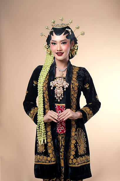 istock Elegant Javanese Bride in Traditional Wedding Attire 2247575714