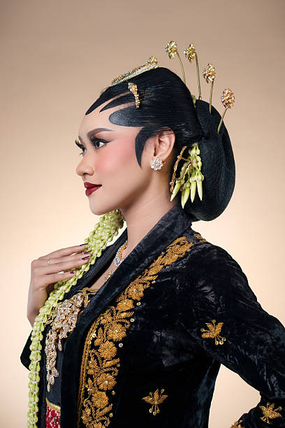 istock Elegant Javanese Bridal Woman in Side Profile 2247575738