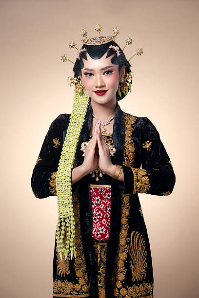 istock Elegant Javanese Bride with Traditional Greeting Pose 2247575751