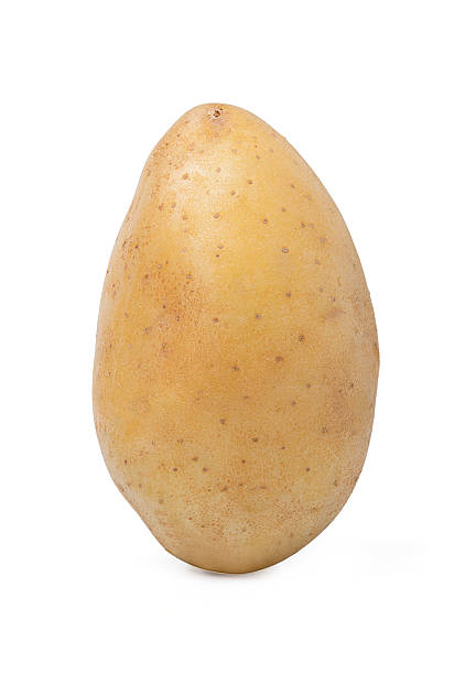 istock Young potato isolated on white background. 2247582160