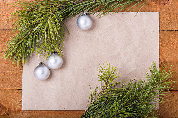 istock Christmas background pines balls wooden 2247584830