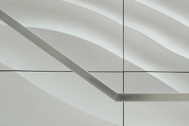 istock minimalist side view of a stair railing 2247590067