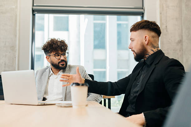 istock Business colleagues collaborating during office meeting 2247592857