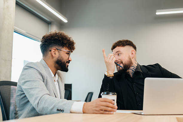 istock Diverse business professionals discussing ideas during an office meeting 2247593718