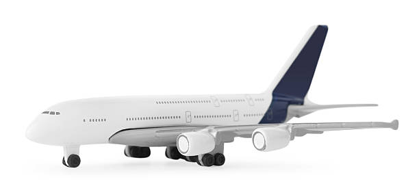 istock One model of plane isolated on white 2247595896