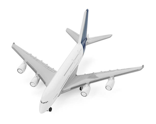 istock One model of plane isolated on white 2247595912