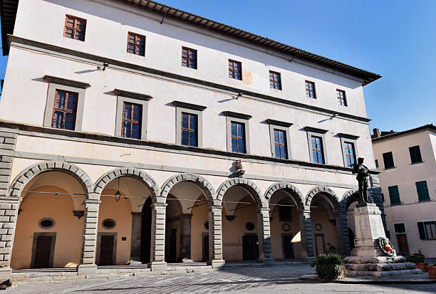 istock Foiano della chiana , Tuscany , Cavour square 2247597644