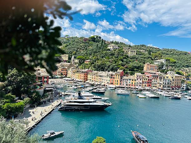 istock Panorama of Portofino 2247599090