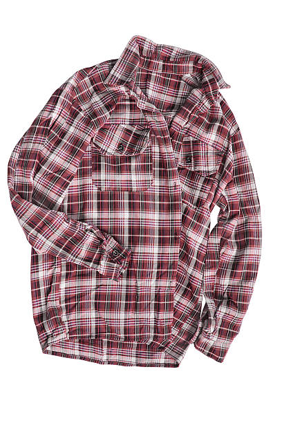 istock Tartan shirt isolated 2247619868