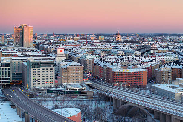 istock Skanstull, Stockholm, in winter 2247622233