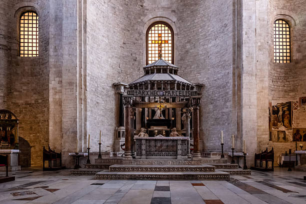 istock Basilica of Saint Nicolas in Bari Interior 2247623798