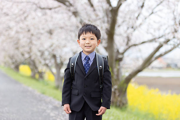 istock Asian boys and girls entering elementary school 2247633428